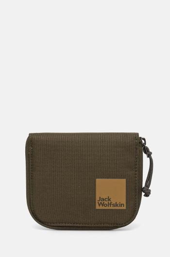 Peňaženka Jack Wolfskin zelená farba, 8007831