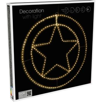 Vianočná závesná LED dekorace Trinket Star 270 LED, 52 cm