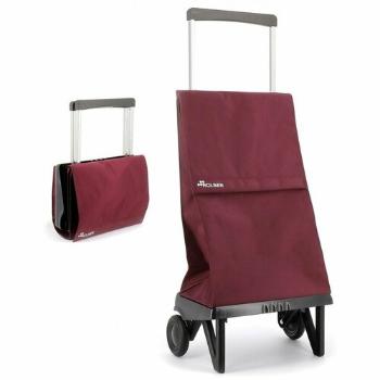 Geantă de cumpărături pe rotileRolser Plegamatic Original MF, bordo, vișiniu