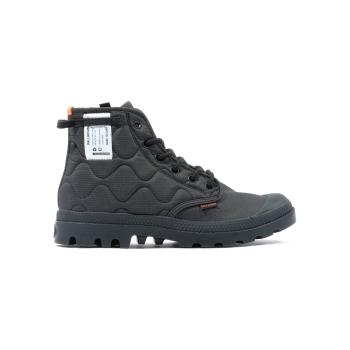 Palladium  Pampa Re-Quilted - Black  Čižmy Čierna