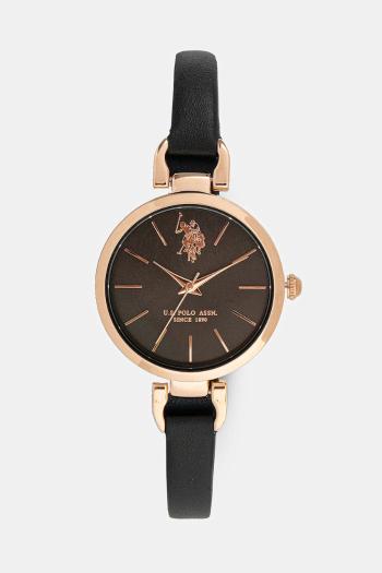 Hodinky U.S. Polo Assn. ADRIENNE dámske, čierna farba, USP8100BK