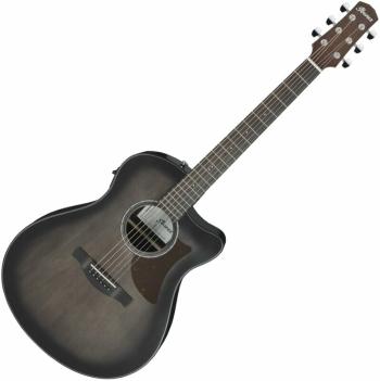 Ibanez AAM70CE-TBN Transparent Charcoal Burst Elektroakustická gitara Dreadnought