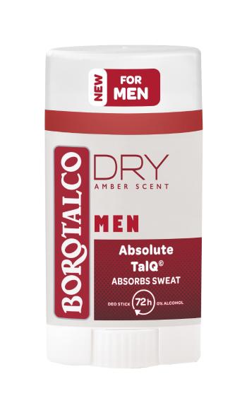 Borotalco Tuhý dezodorant Men Dry Amber Scent (Deo Stick) 40 ml