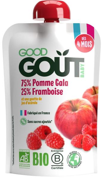 GOOD GOÛT BIO Jablko s malinou 120 g