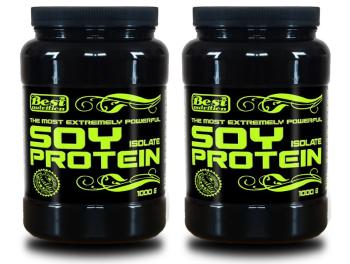 1+1 Zadarmo: Soy Protein Isolate od Best Nutrition 1,0 kg + 1,0 kg Čokoláda