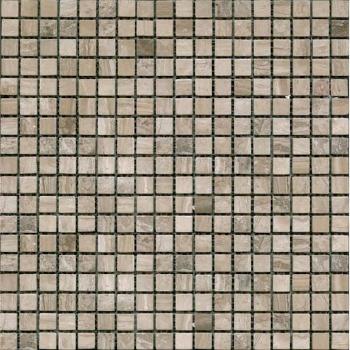 Kamenná mozaika Premium Mosaic Stone šedá 30x30 cm mat STMOS15GYW