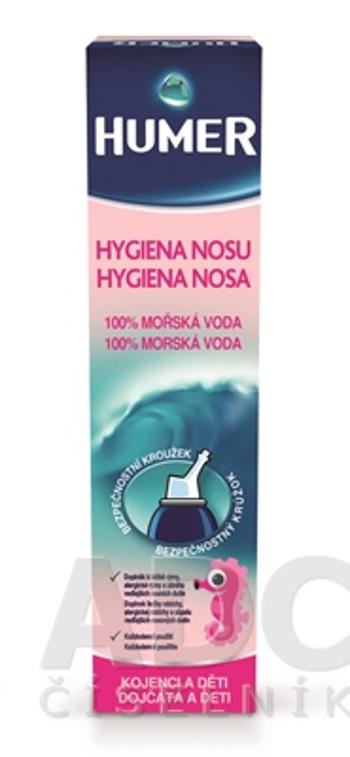 HUMER HYGIENA NOSA 100% morská voda nosový sprej, pre deti, 150 ml