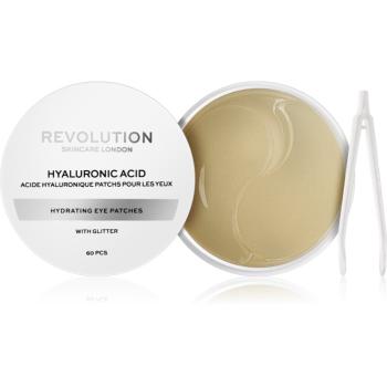 Revolution Skincare Hyaluronic Acid hyalurónové hydratačné obklady na oči 60 ks