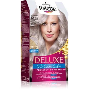 Schwarzkopf Palette Deluxe permanentná farba na vlasy odtieň 10-55 240 Dusty Cool Blonde 1 ks