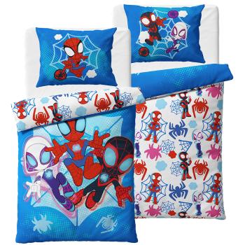Lenjerie de pat pentru copii Spidey Spider Rescue, 140 x 200 cm, 70 x 90 cm