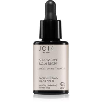 JOIK Organic Sunless Tan samoopaľovacie kvapky na tvár 30 ml