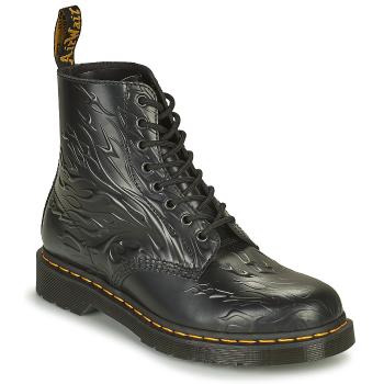 Dr. Martens  1460 FLAMES  Polokozačky Čierna