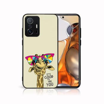 MY ART Ochranný kryt pre Xiaomi 11T / 11T Pro GIRAFFE (180)