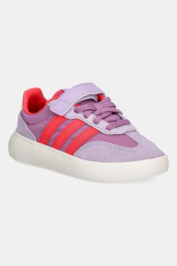 Detské tenisky adidas BARREDA DECODE fialová farba, JR0772