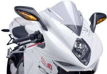 Motor plexi PUIG RACING átlátszó, MV AGUSTA F3 800 (2013-2019) modellekhez