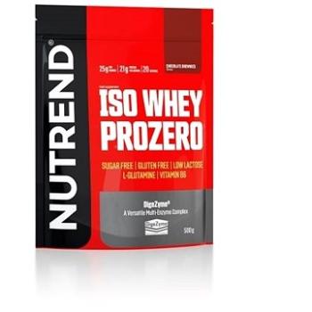 Nutrend ISO WHEY PROZERO, 500 g, čokoládové brownies (VS-102-500-ČOB)