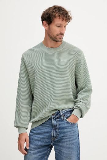 Bavlnený sveter Armani Exchange zelená farba, XM000915 AF11967