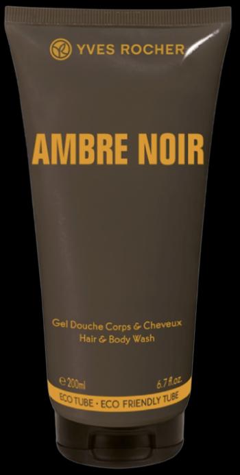 YVES ROCHER Sprchový gél na telo a vlasy Ambre Noir 200 ml