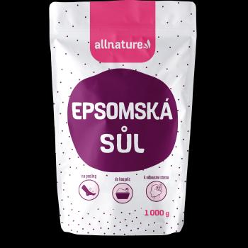 ALLNATURE Epsomská soľ, 1 x 1000 g