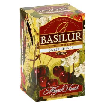 BASILUR Magic Sweet Cherry čierny čaj 20 sáčkov