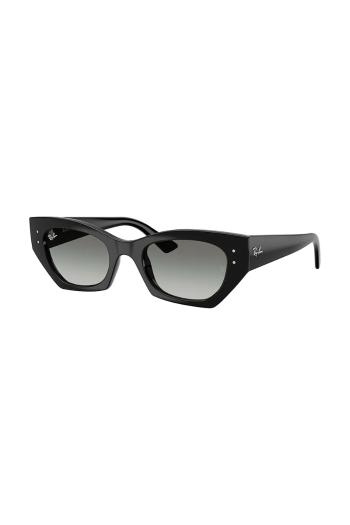 Slnečné okuliare Ray-Ban dámske, čierna farba, 0RB4430