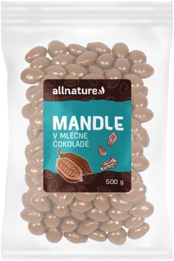 ALLNATURE Mandle v mliečnej čokoláde 500 g