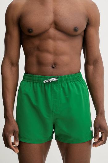Plavkové šortky Pepe Jeans RUBBER SWIMSHORT zelená farba, PMB10417