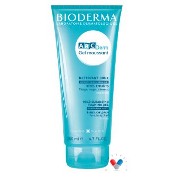 Bioderma Abc Derm Moussant jemný čistiaci gél 200 ml