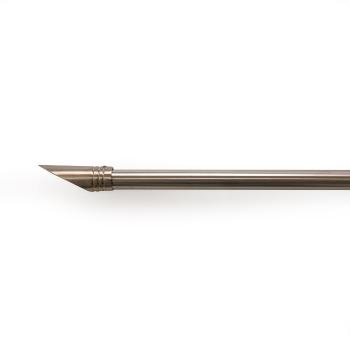Gardinia Roztiahnuteľná garniža oceľ Elipsa, 120 - 210 cm
