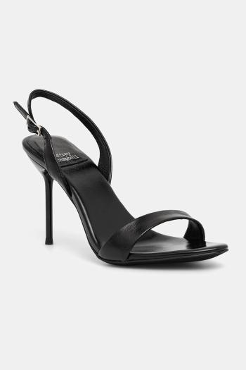 Kožené sandále Jeffrey Campbell Go-Getter čierna farba, JC-1481-1-12