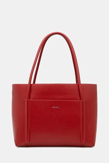 Kabelka Calvin Klein červená farba, K60K613110