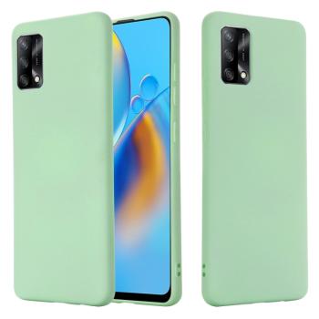 RUBBER Ochranný kryt pre Oppo A74 zelený