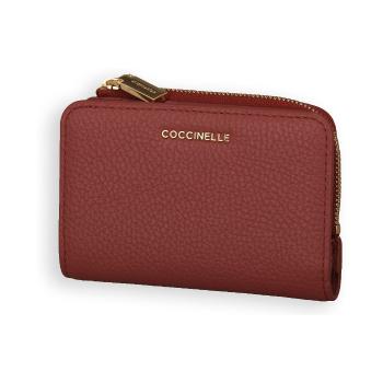 Coccinelle  R31 METALLIC SOFT  Peňaženky Červená