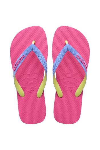 Šľapky Havaianas TOP MIX ružová farba, 4115549.5784