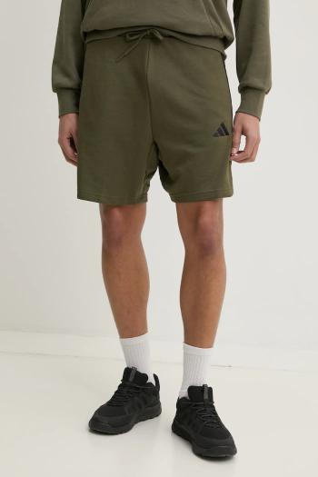 Šortky adidas Essentials pánske, zelená farba, JE6416