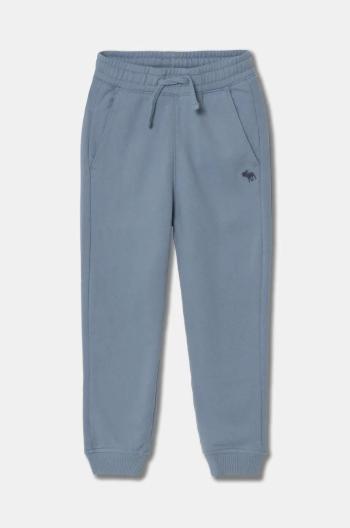 Detské tepláky Abercrombie & Fitch jednofarebné, KI234-4058