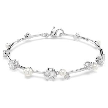 Swarovski Trblietavý náramok s kryštálmi a perličkami Constella 5707511