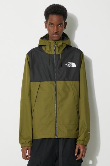 Bunda The North Face M Mountain Q Jacket pánska, zelená farba, prechodná, NF0A5IG2PIB1