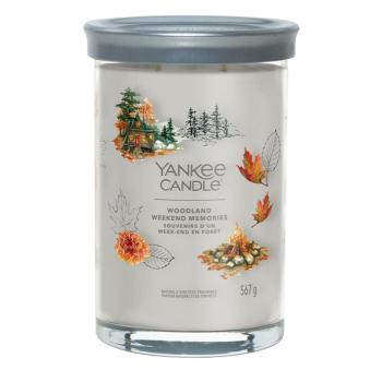 YANKEE CANDLE Signature 2 knôty Woodland Weekend Memories tumbler 567g