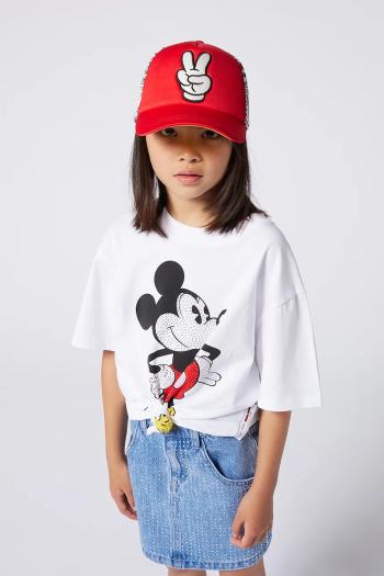 Dievčenská rifľová sukňa Marc Jacobs mini, puzdrová, W60539
