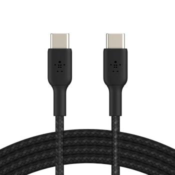 Belkin BOOST CHARGE™ USB-C/USB-C kábel, 1m, čierny - odolný