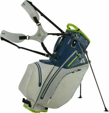 Big Max Aqua Hybrid 4 Stand Bag Navy/Grey/Lime