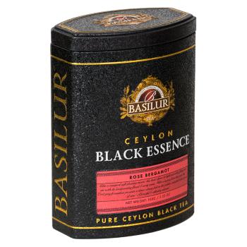 BASILUR Black essence rose bergamot čierny čaj 100 g