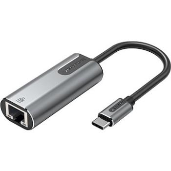 Vention Type-C (USB-C) to RJ-45 Gigabit Ethernet Adapter 0,15 m Gray Aluminum Alloy Type (CFNHB)