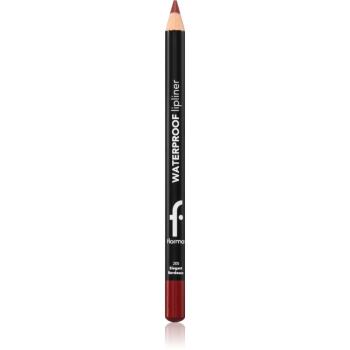 flormar Waterproof Lipliner vodeodolná ceruzka na pery odtieň 205 Elegant Bordeaux 1.14 g