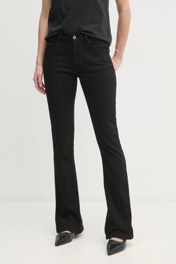 Rifle Pepe Jeans MID RISE FLARE NEW PIMLICO dámske, stredne vysoký pás, PL211812