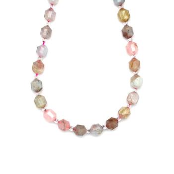 Morganit fazettált lampion 6-7x8mm