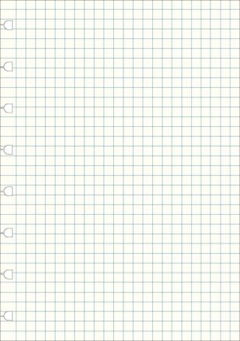 Filofax - Notebook, náplň A5, papíry čtverečkované