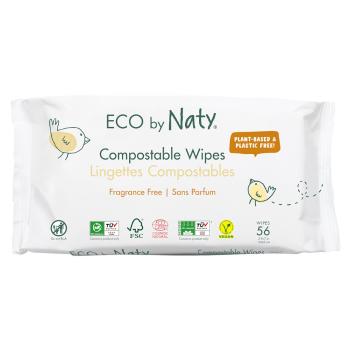 NATY Detské vlhčené obrúsky bez vône 56 ks