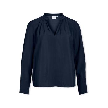 Vila  Top Milla L/S - Navy Blazer  Blúzka Modrá